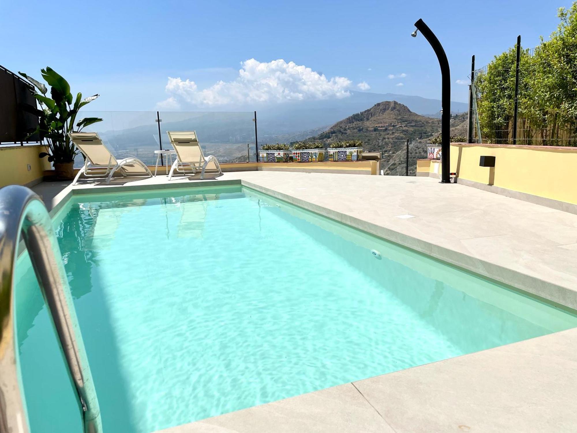Villa Da Vinci Luxury Panoramic Apartments - Taormina Rooms Collection Exterior photo